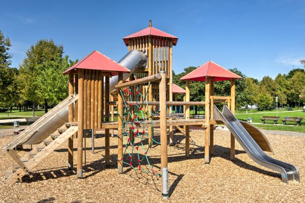 Playground Mulching Service in Merrillville