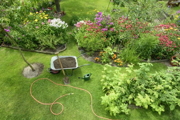 Flower Bed Construction in Merrillville