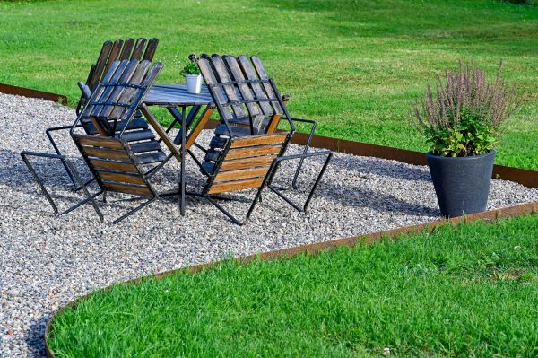 Metal Edging Installation in Merrillville