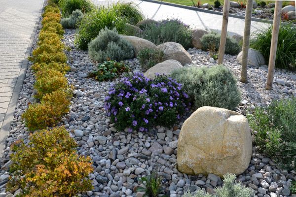 Decorative Rock Installation in Merrillville