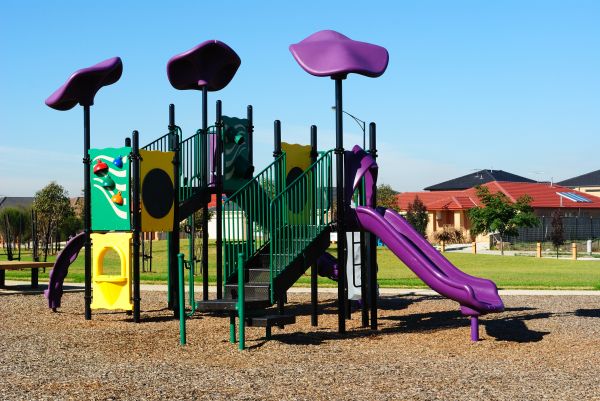 Playground Mulch Removal in Merrillville